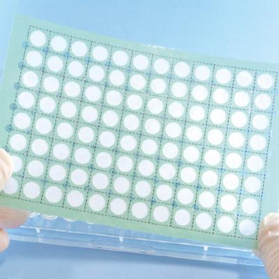 Microplate mesh seal for 96-well microplate